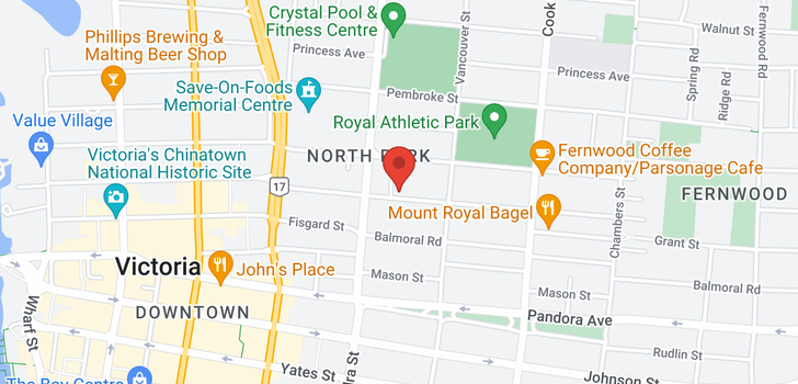 map of 406-930 North Park St